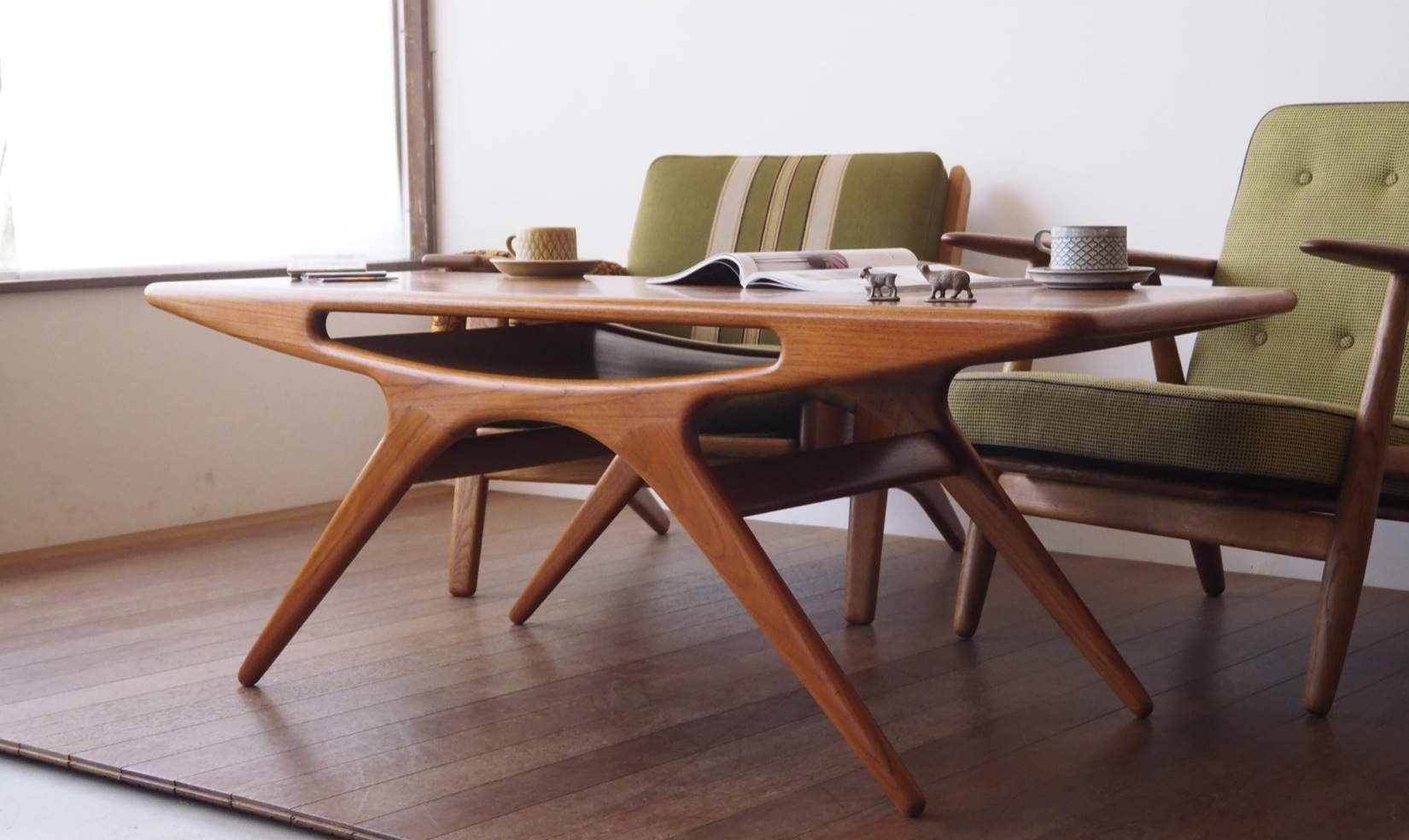 ヨハネス・アンダーセンの家具たちの魅力 - 北欧家具tanukiのブログ