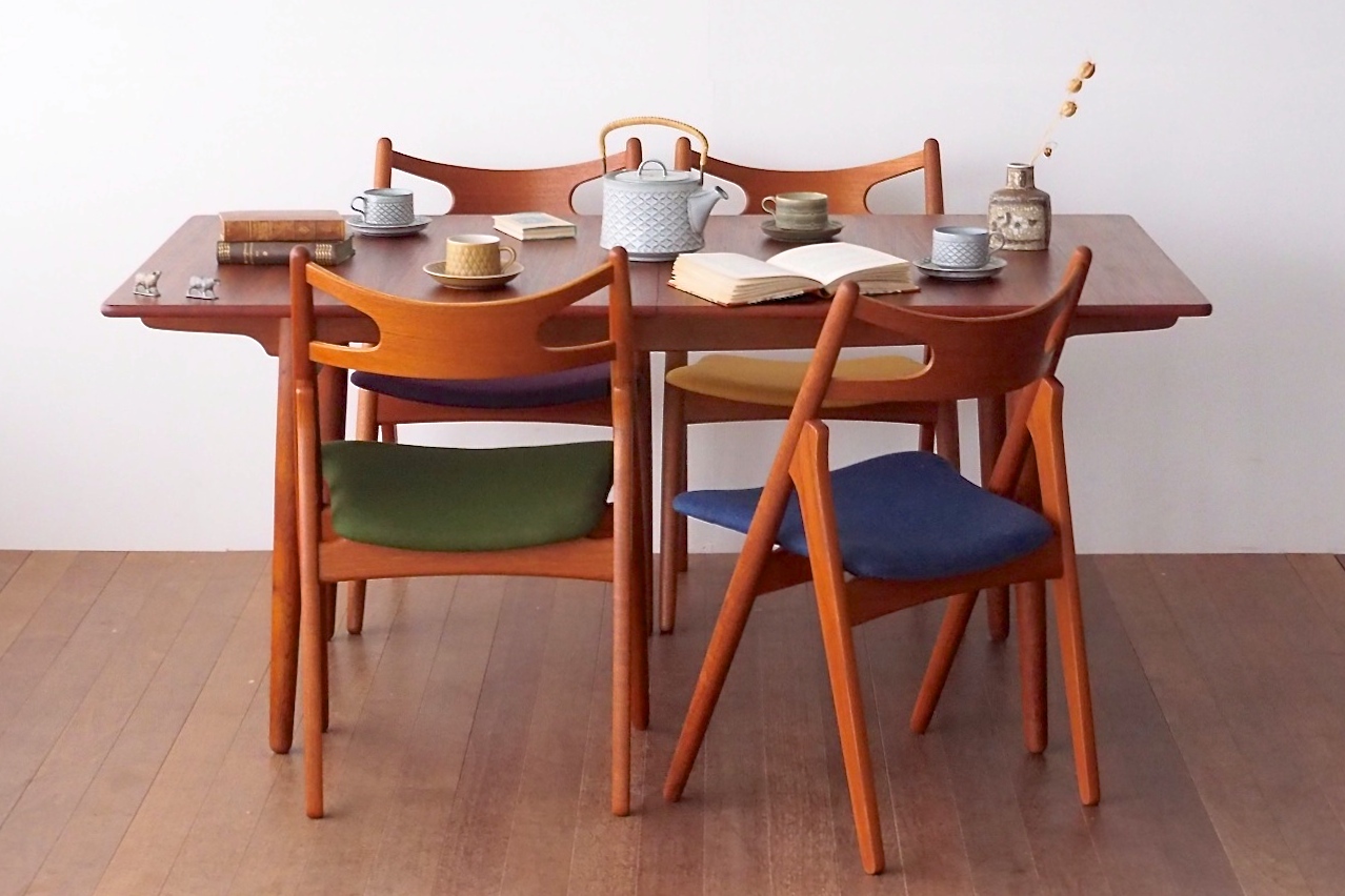 ビンテージ北欧家具のダイニングテーブルの選び方 7つのポイント - 北欧家具tanukiのブログ